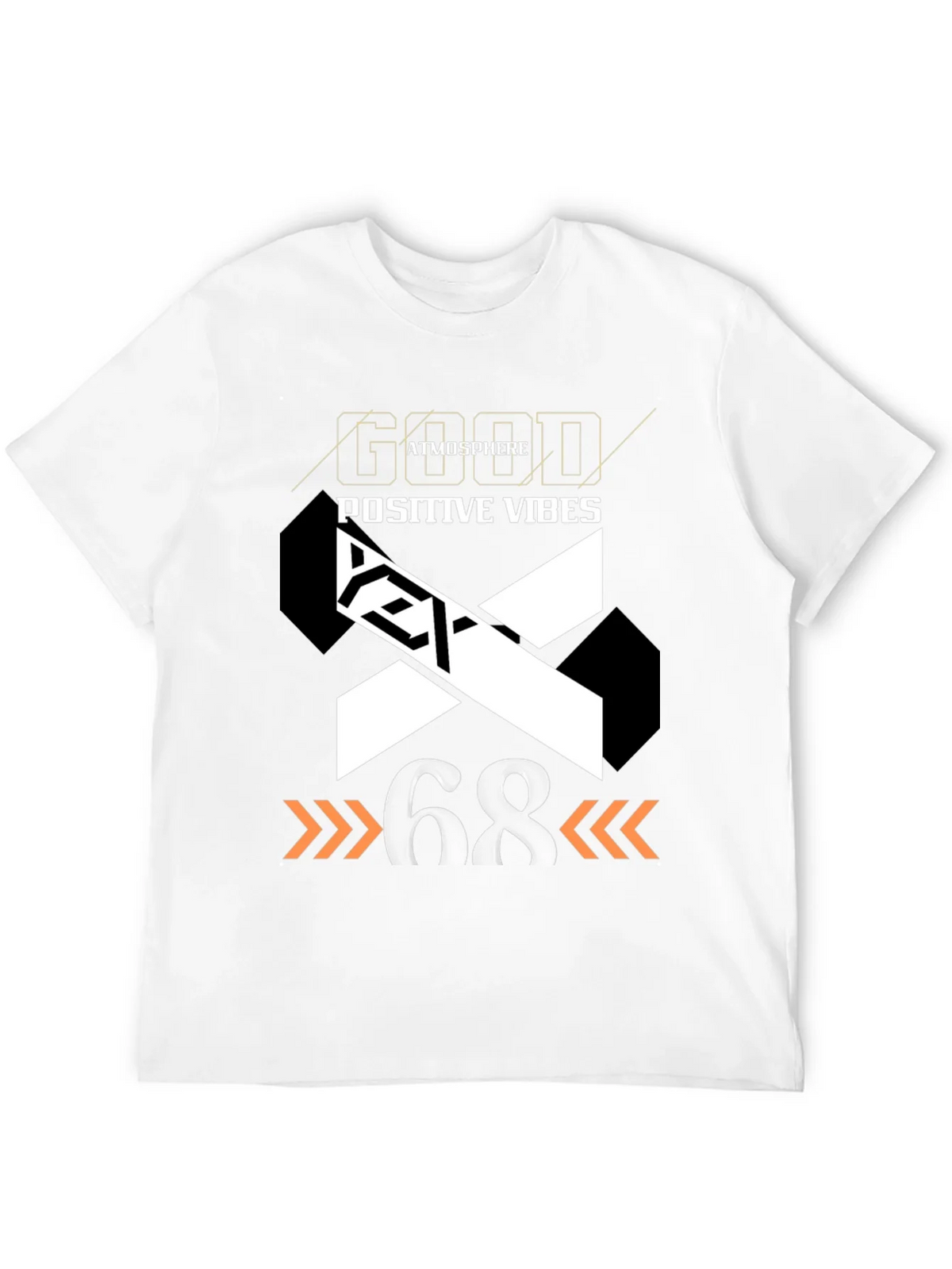 Good Atmosphere Positive Vibes Graphic Tee product image 3