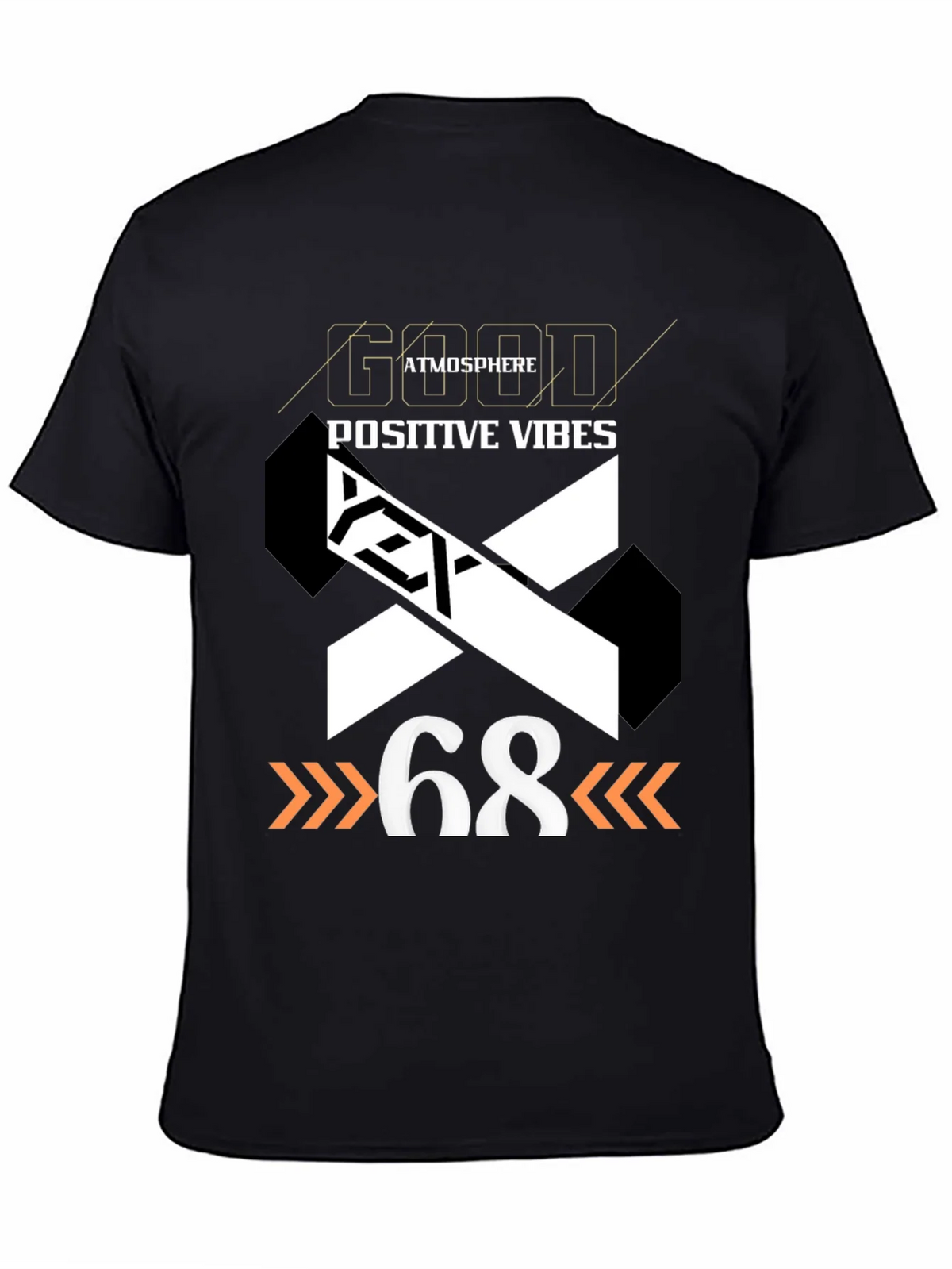 Good Atmosphere Positive Vibes Graphic Tee product image 7