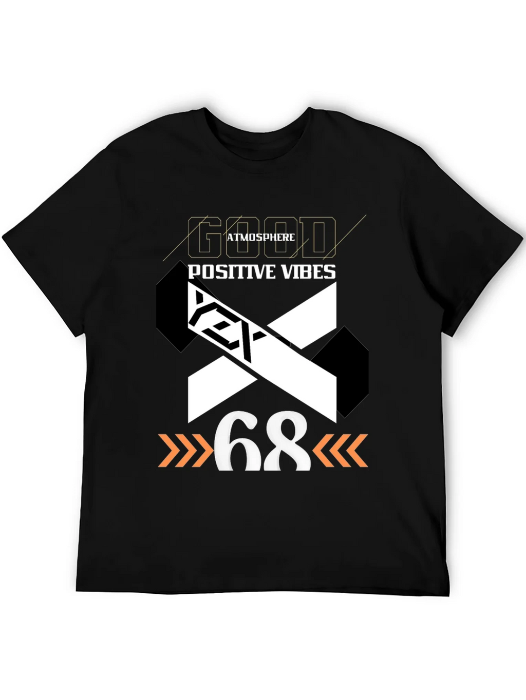 Good Atmosphere Positive Vibes Graphic Tee product image 8