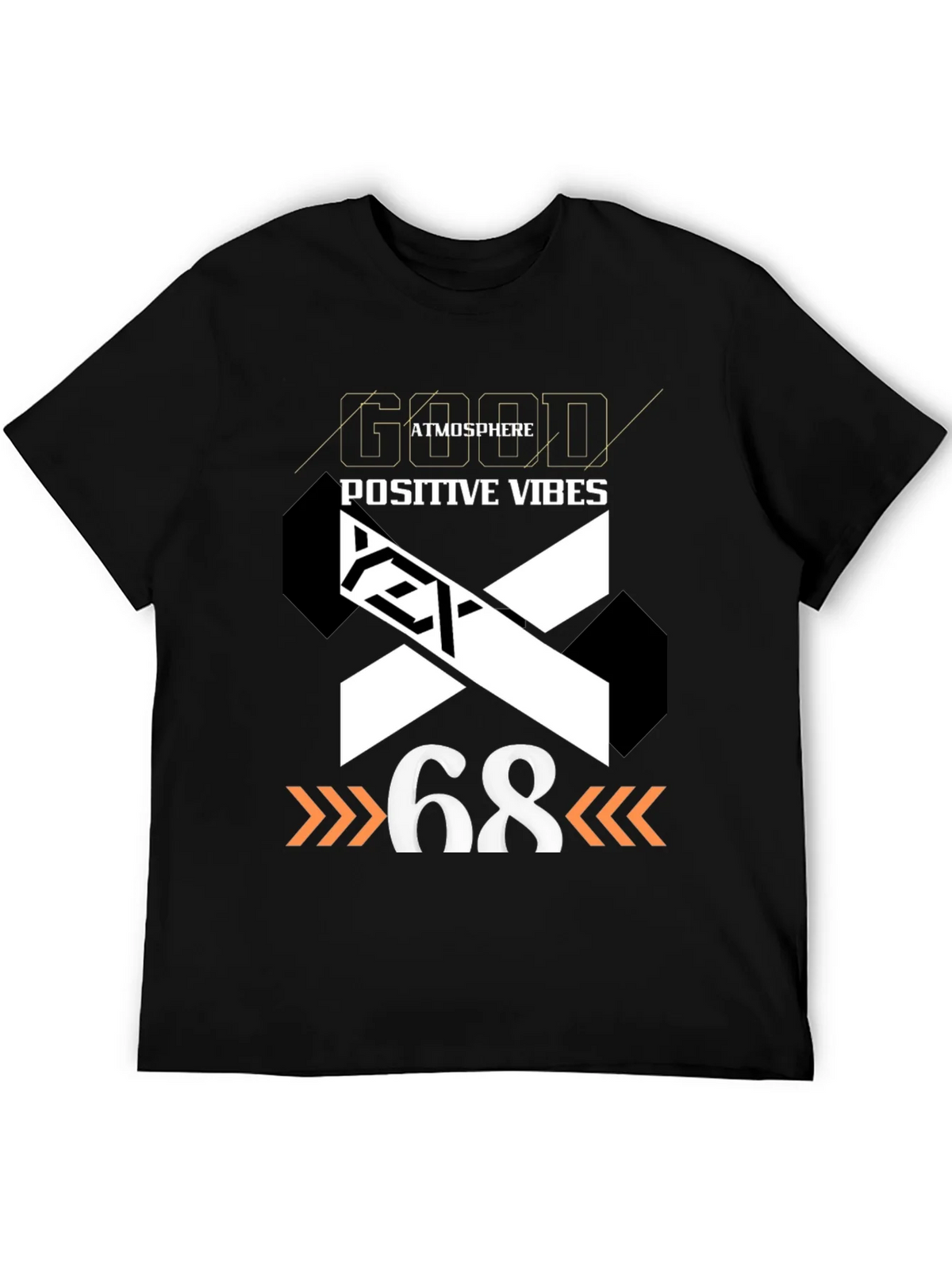 Good Atmosphere Positive Vibes Graphic Tee product image 8
