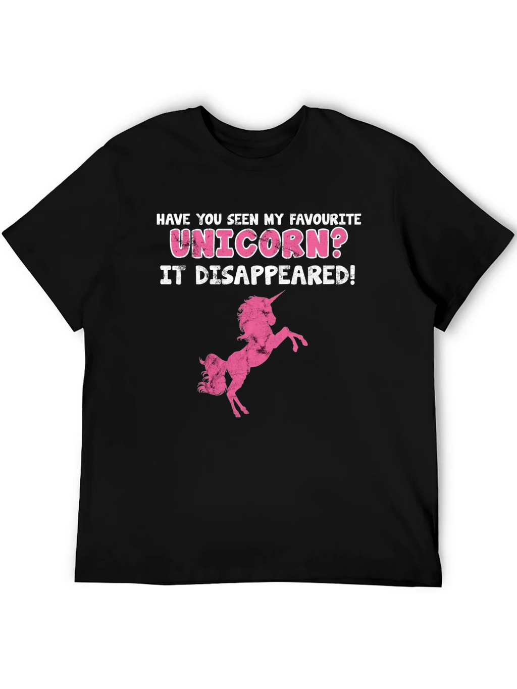 Unicorn Disappeared Graphic Tee - Humor Shirt product image 8