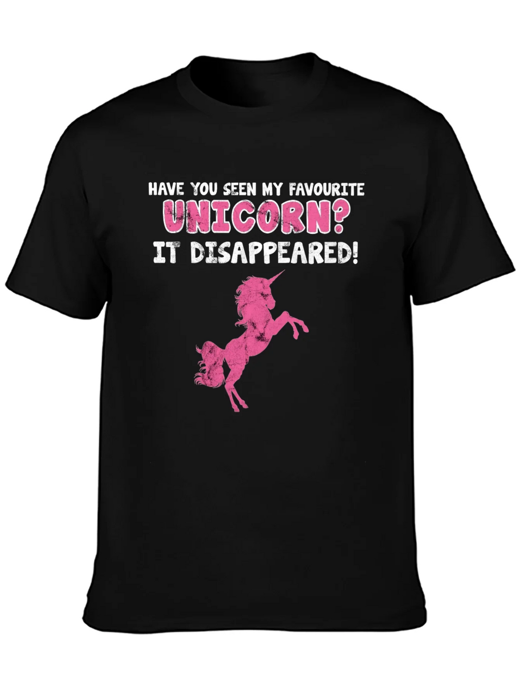 Unicorn Disappeared Graphic Tee - Humor Shirt product image 6
