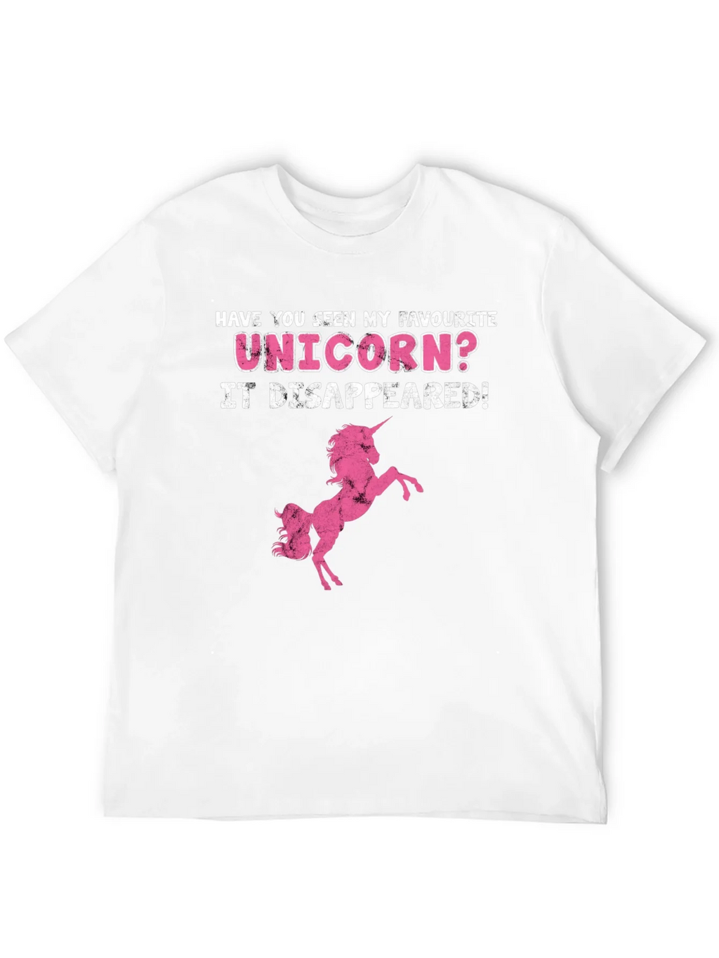 Unicorn Disappeared Graphic Tee - Humor Shirt product image 3