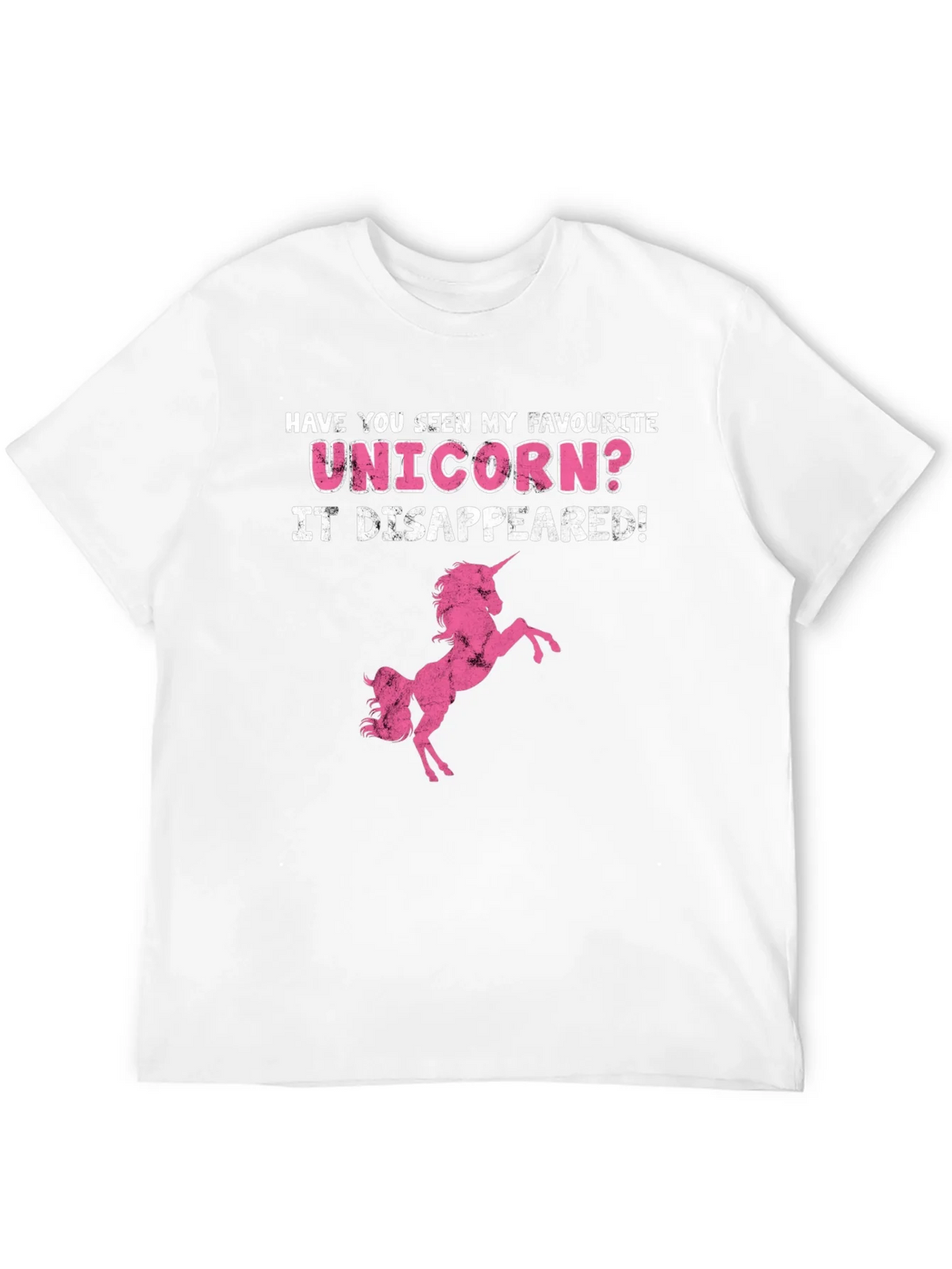 Unicorn Disappeared Graphic Tee - Humor Shirt product image 3