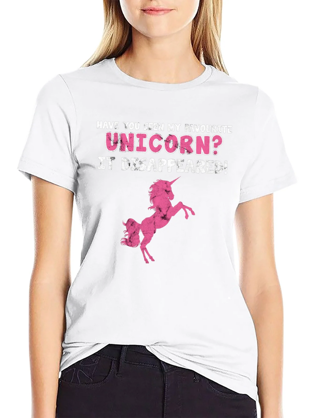Unicorn Disappeared Graphic Tee - Humor Shirt product image 11