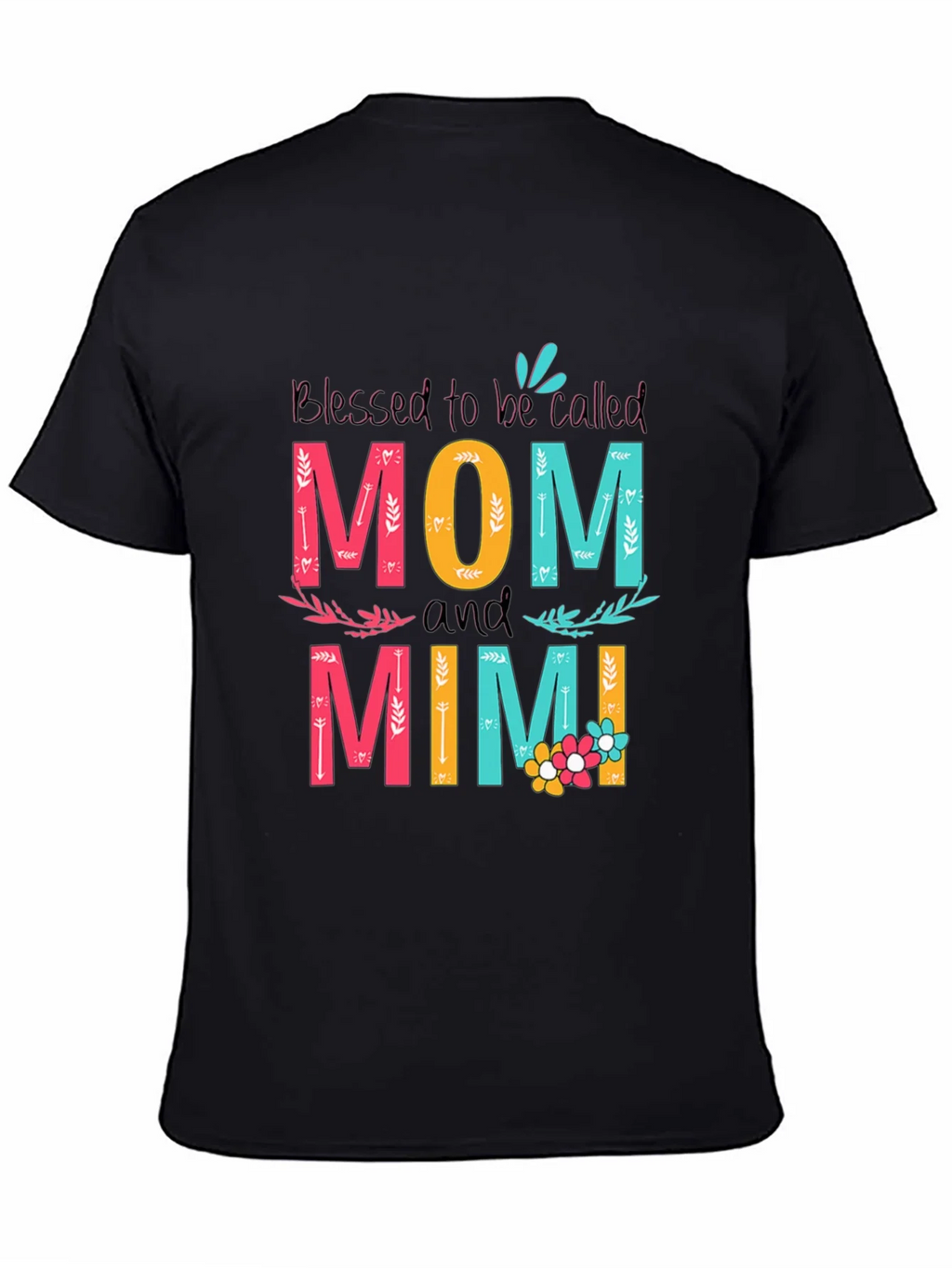 Blessed Mom and Mimi Graphic Tee - Unisex product image 7