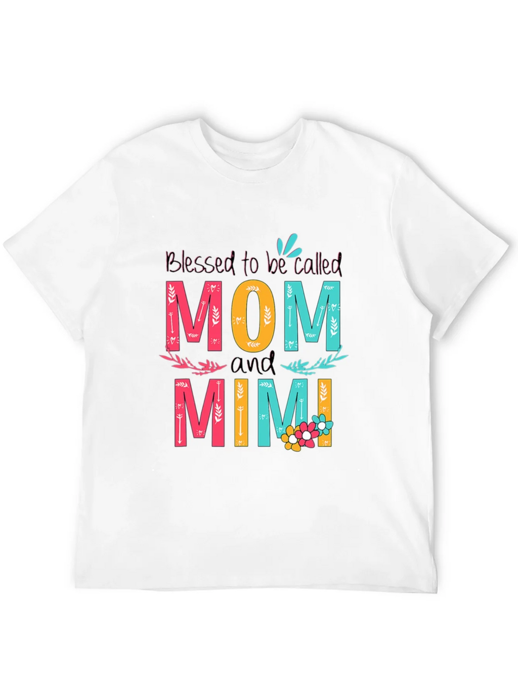 Blessed Mom and Mimi Graphic Tee - Unisex product image 3