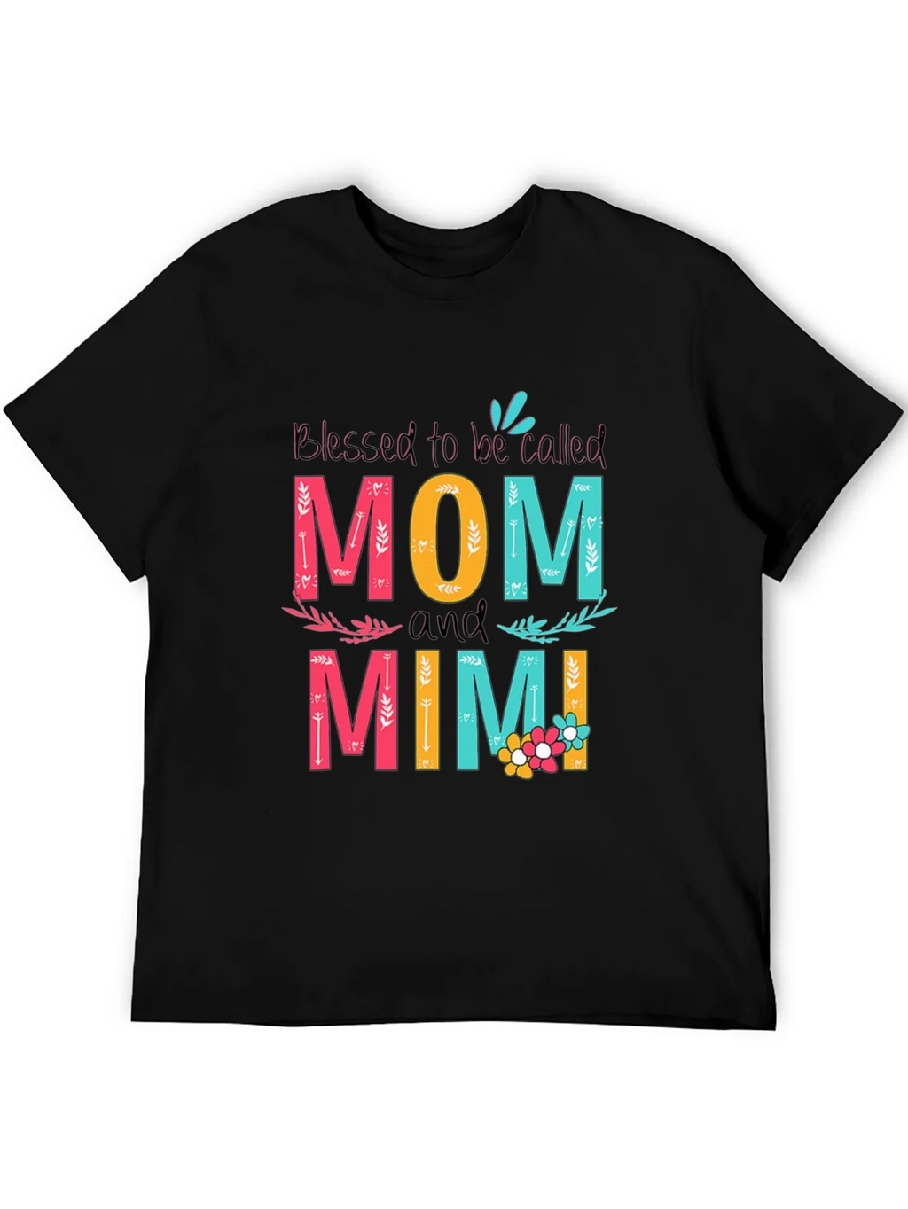 Blessed Mom and Mimi Graphic Tee - Unisex product image 8
