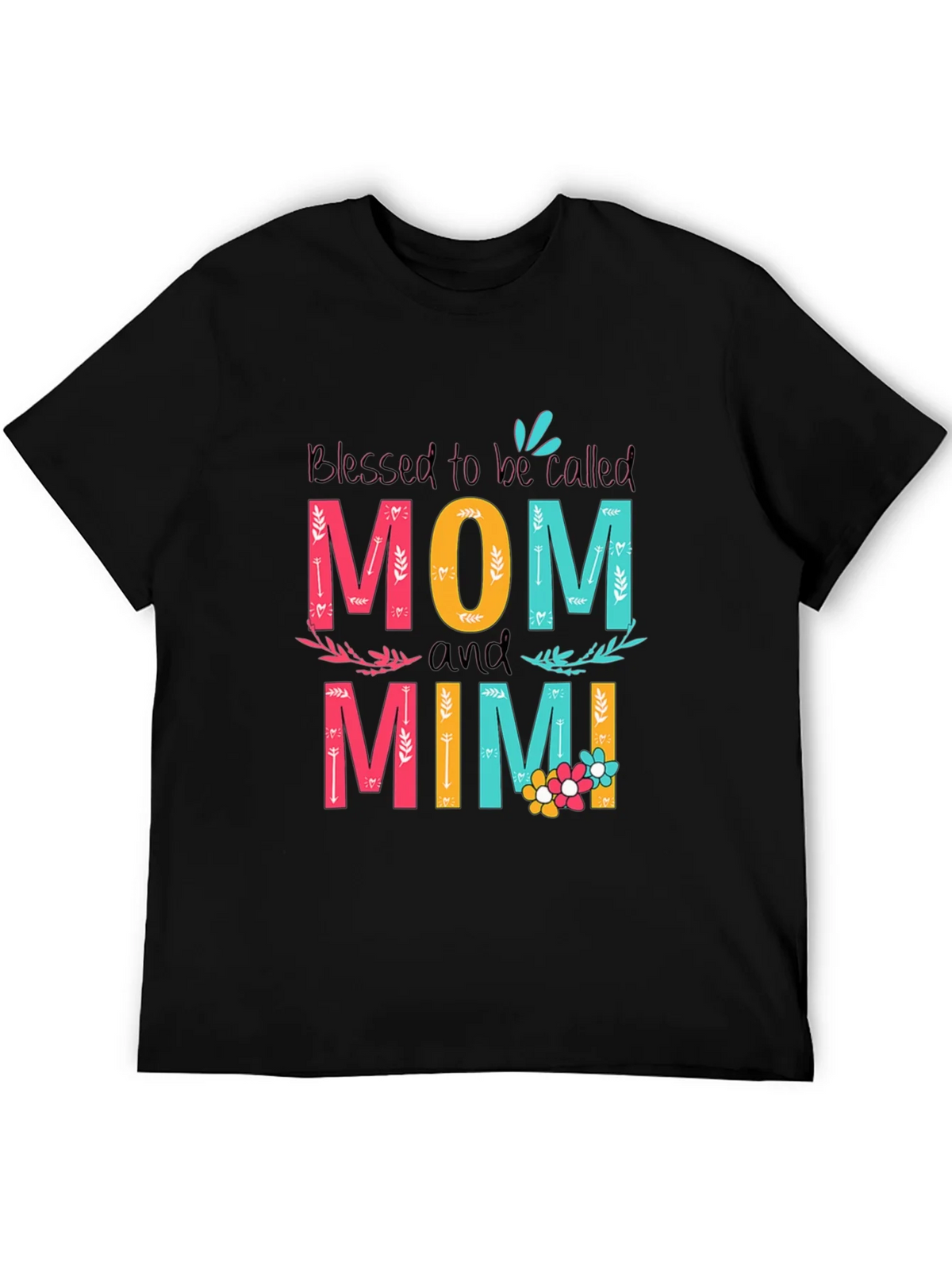 Blessed Mom and Mimi Graphic Tee - Unisex product image 8