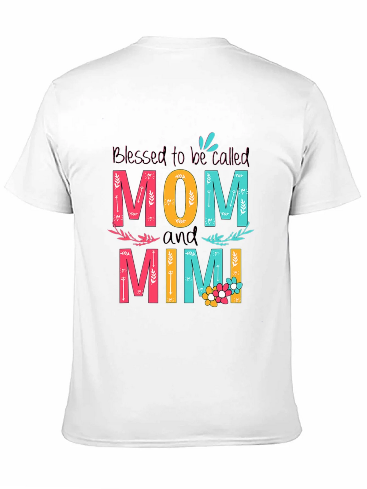 Blessed Mom and Mimi Graphic Tee - Unisex product image 2