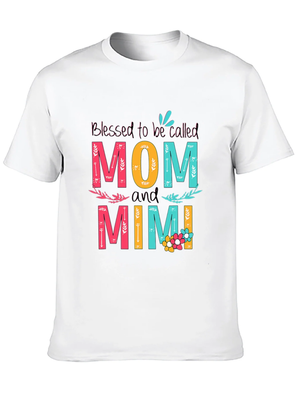 Blessed Mom and Mimi Graphic Tee - Unisex product image 12