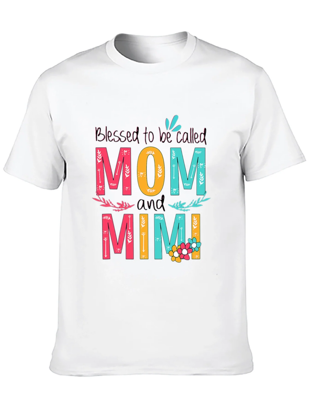 Blessed Mom and Mimi Graphic Tee - Unisex product image 12