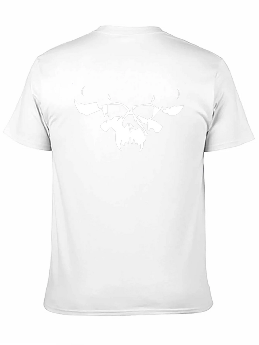 Skull Graphic Tee - Black Cotton Blend product image 2