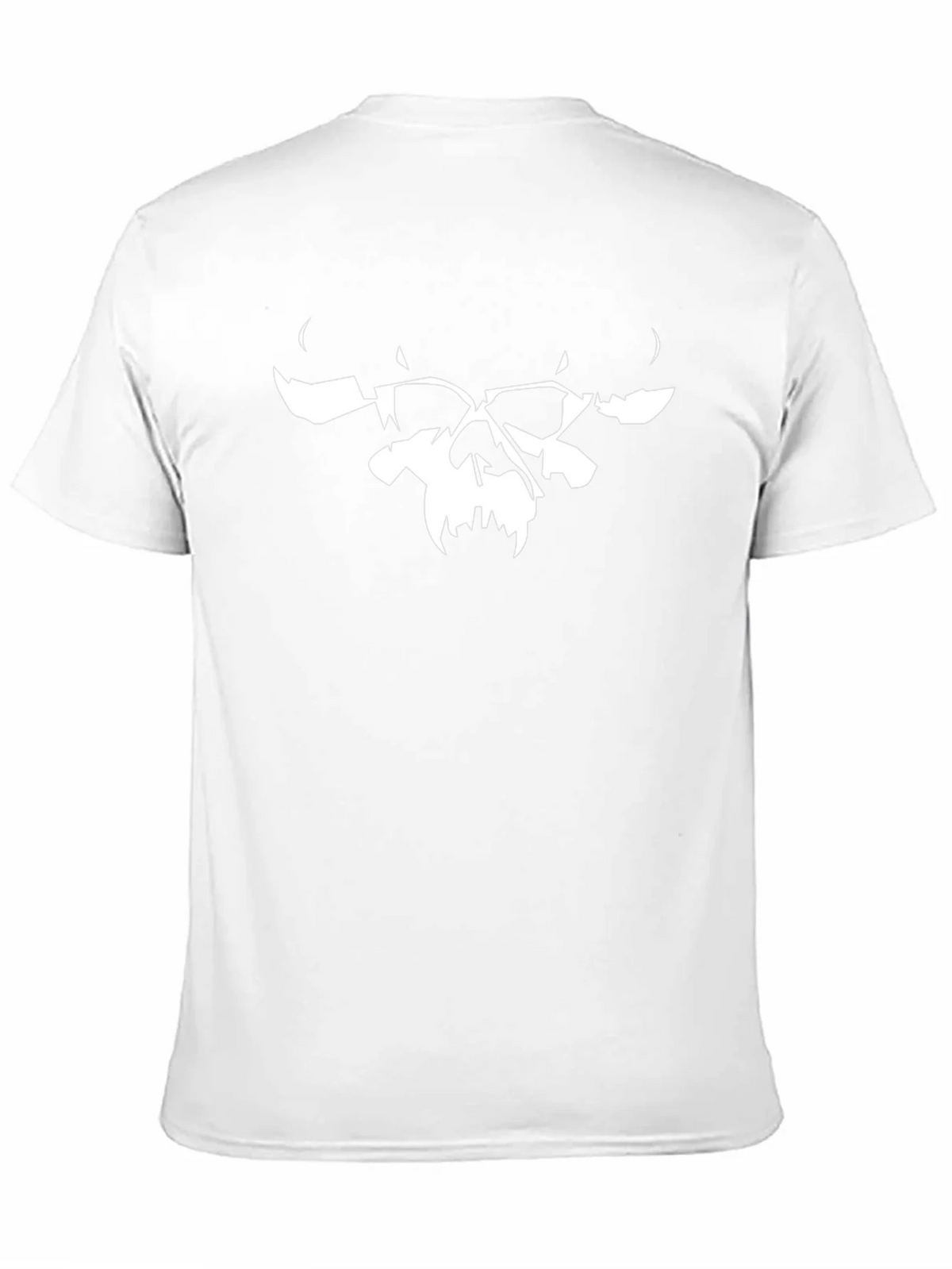 Skull Graphic Tee - Black Cotton Blend product image 2