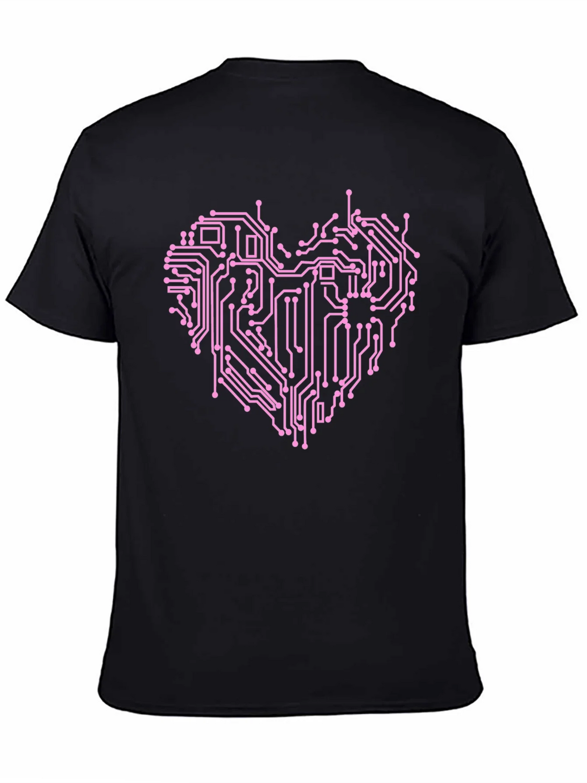 Circuit Board Heart Graphic T-Shirt product image 7
