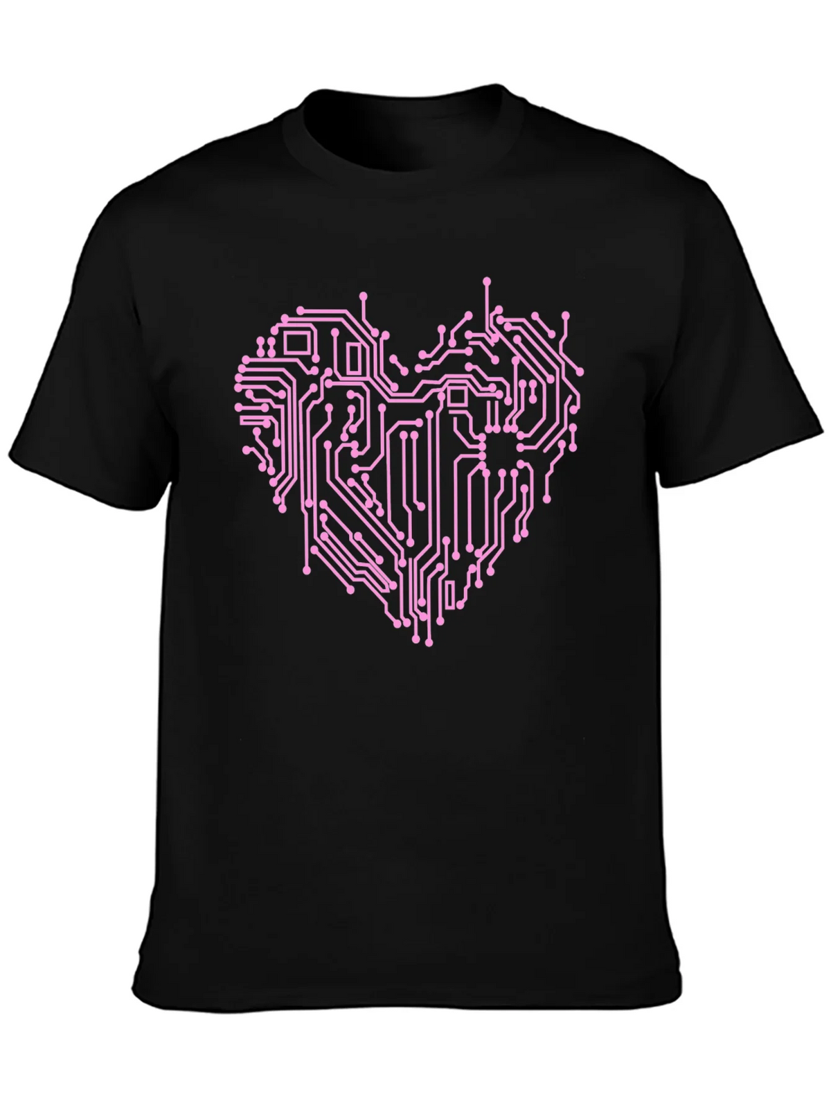 Circuit Board Heart Graphic T-Shirt product image 6