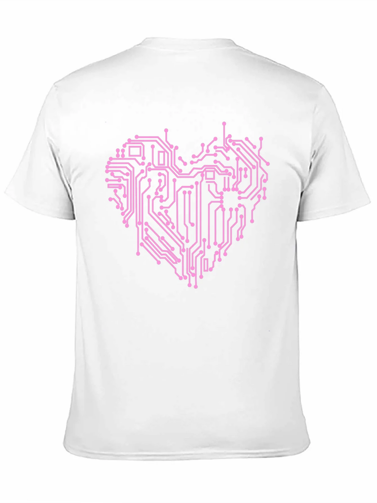 Circuit Board Heart Graphic T-Shirt product image 2