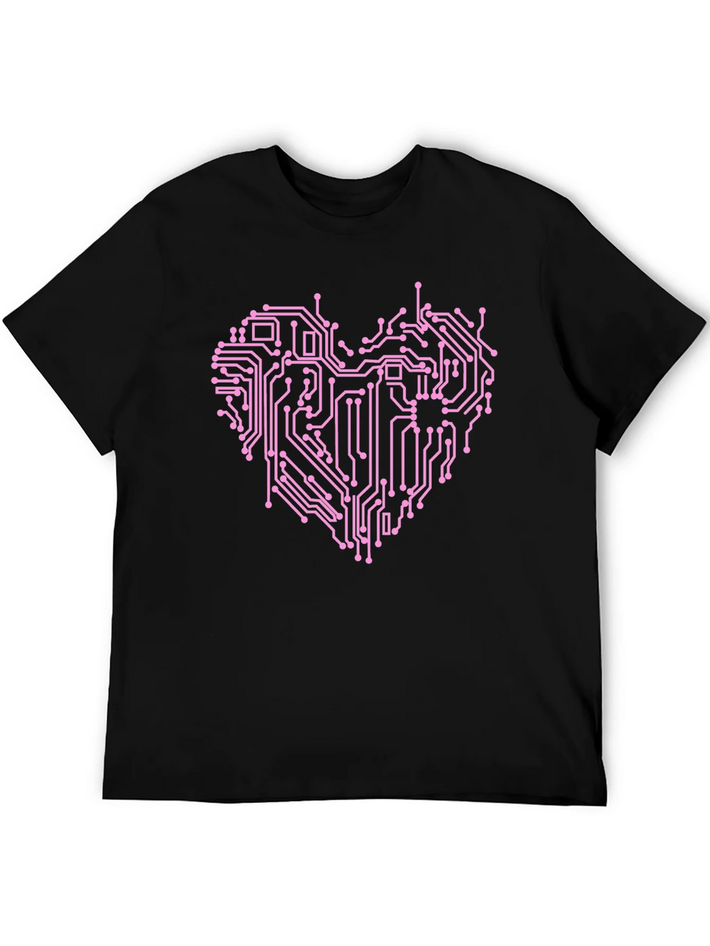 Circuit Board Heart Graphic T-Shirt product image 8
