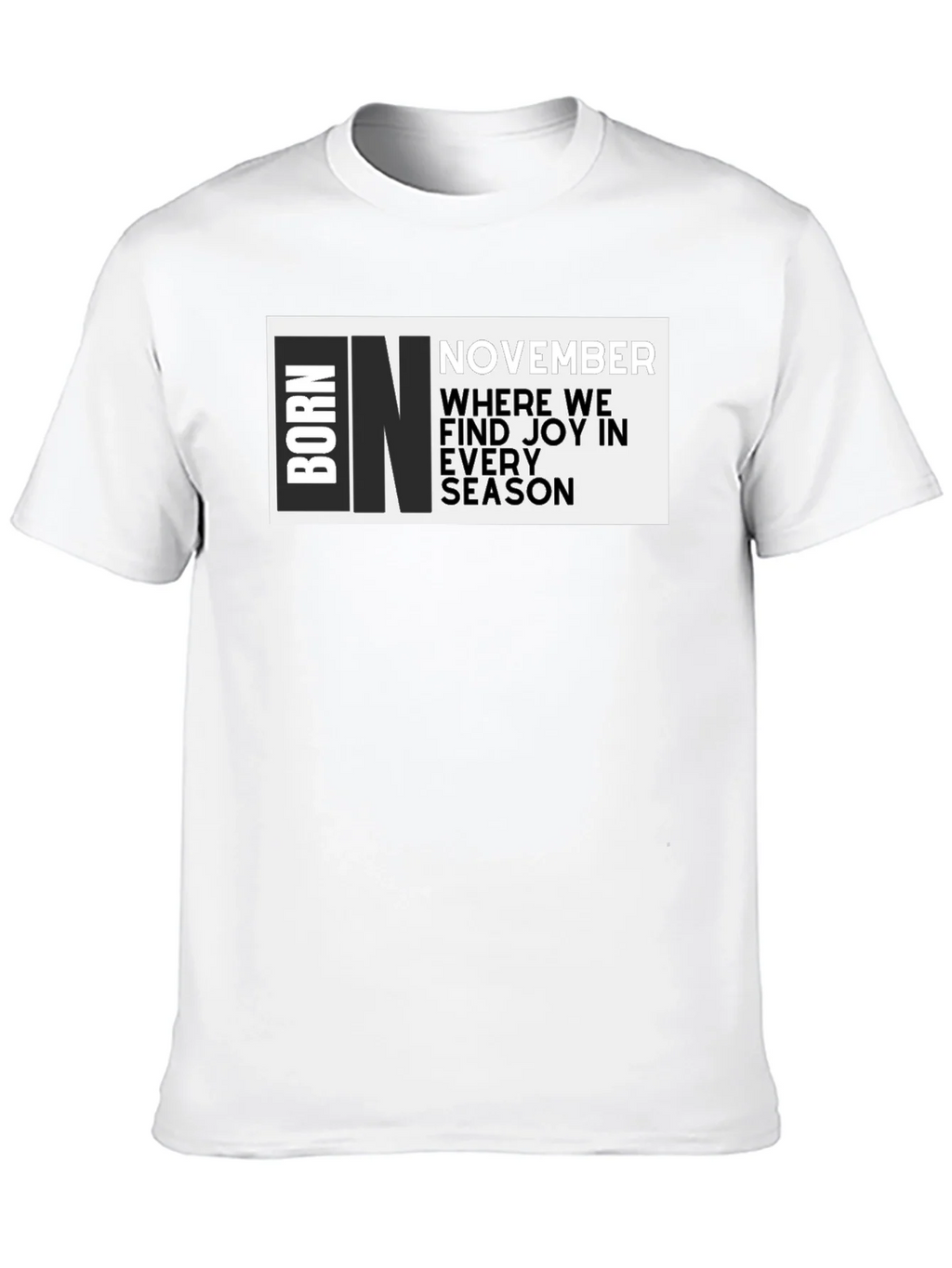 Born In November Graphic T-Shirt product image 12