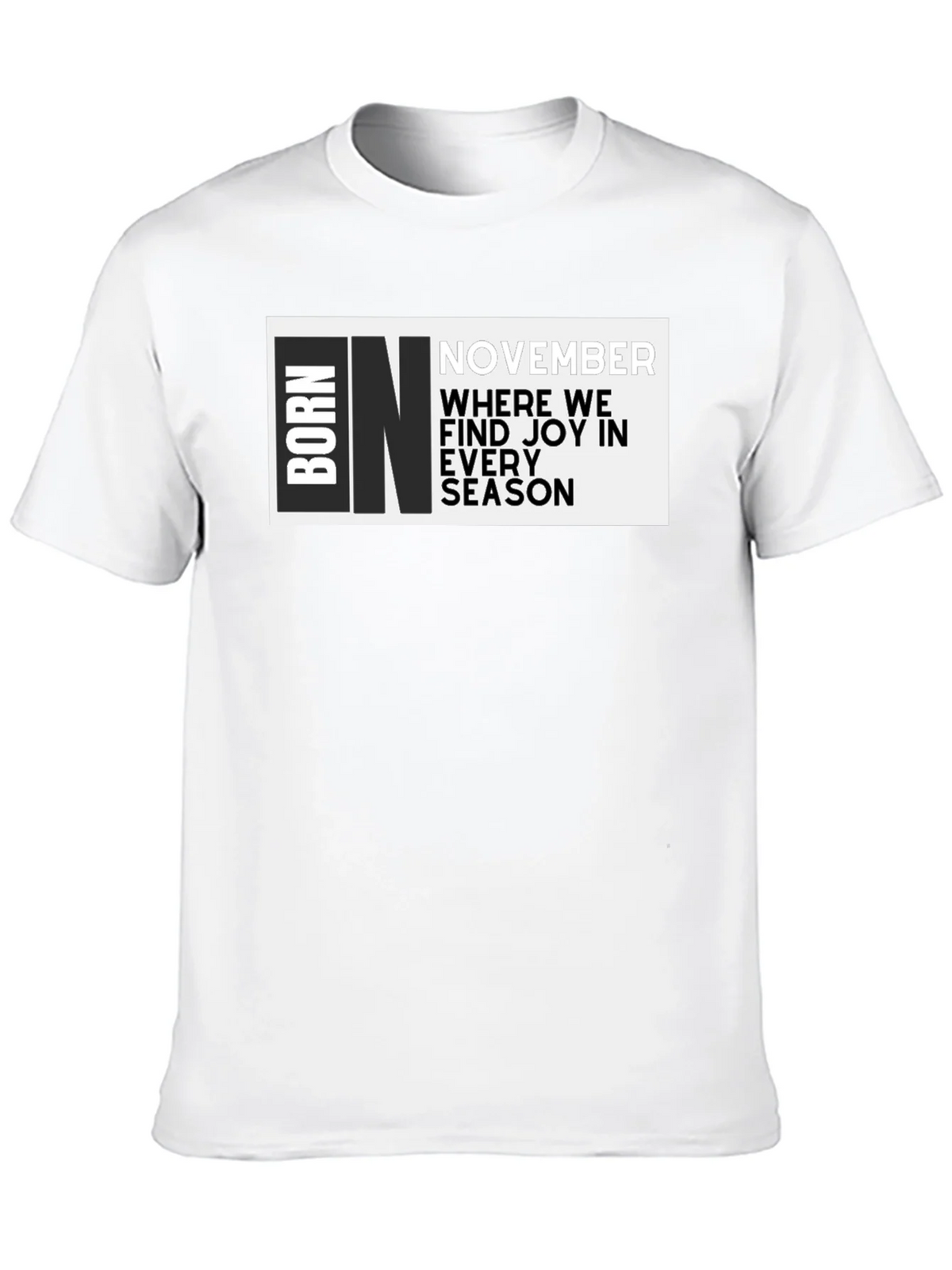 Born In November Graphic T-Shirt product image 12