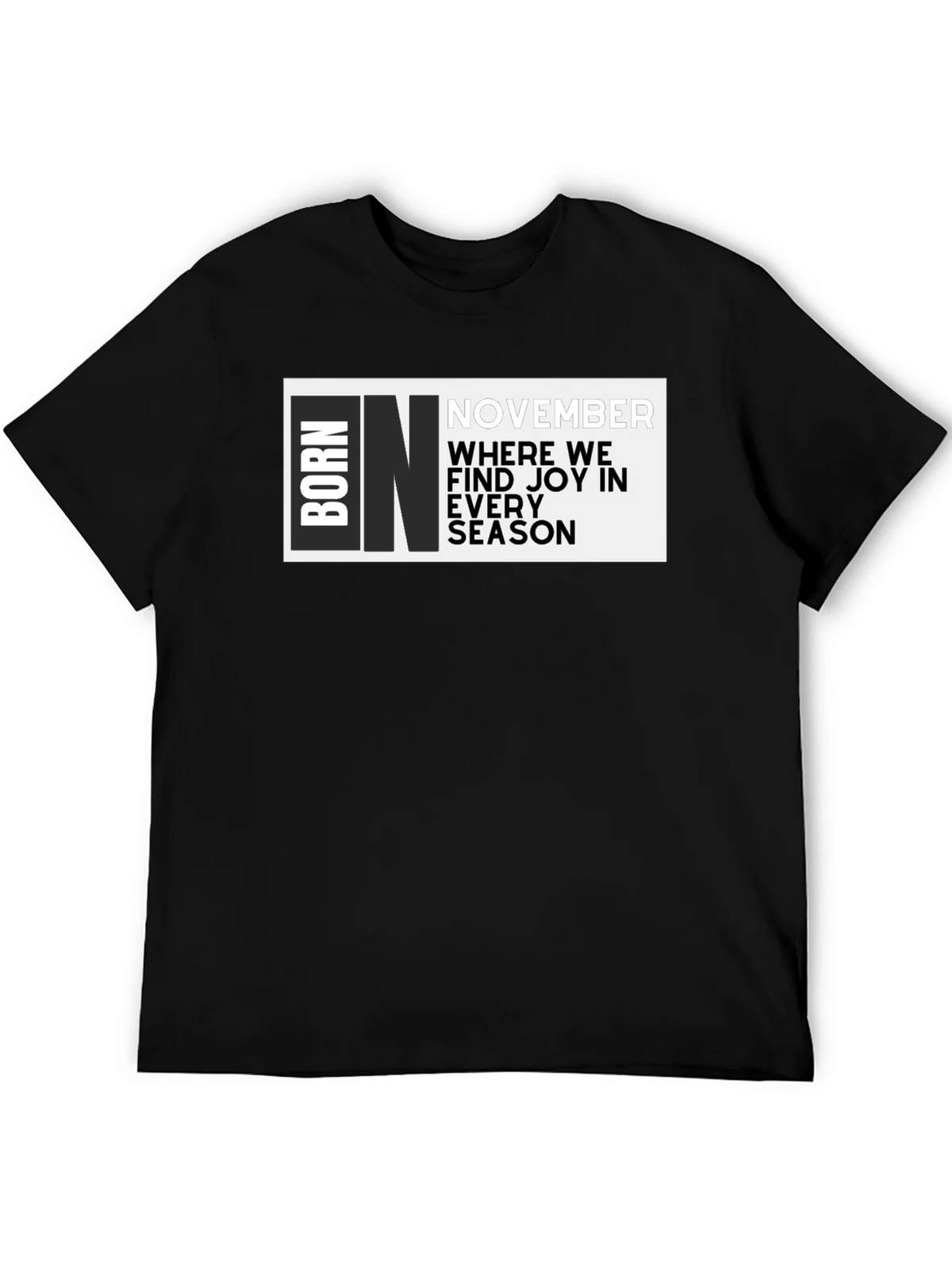 Born In November Graphic T-Shirt product image 8