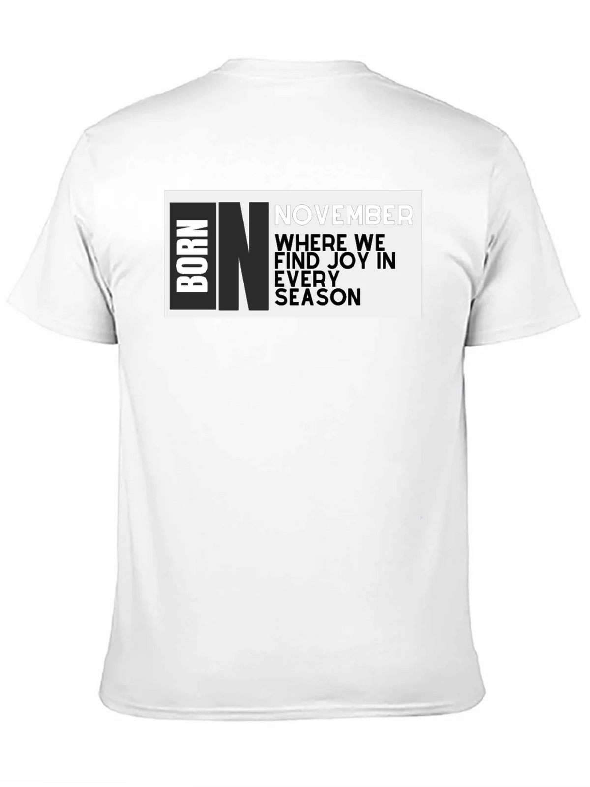 Born In November Graphic T-Shirt product image 2