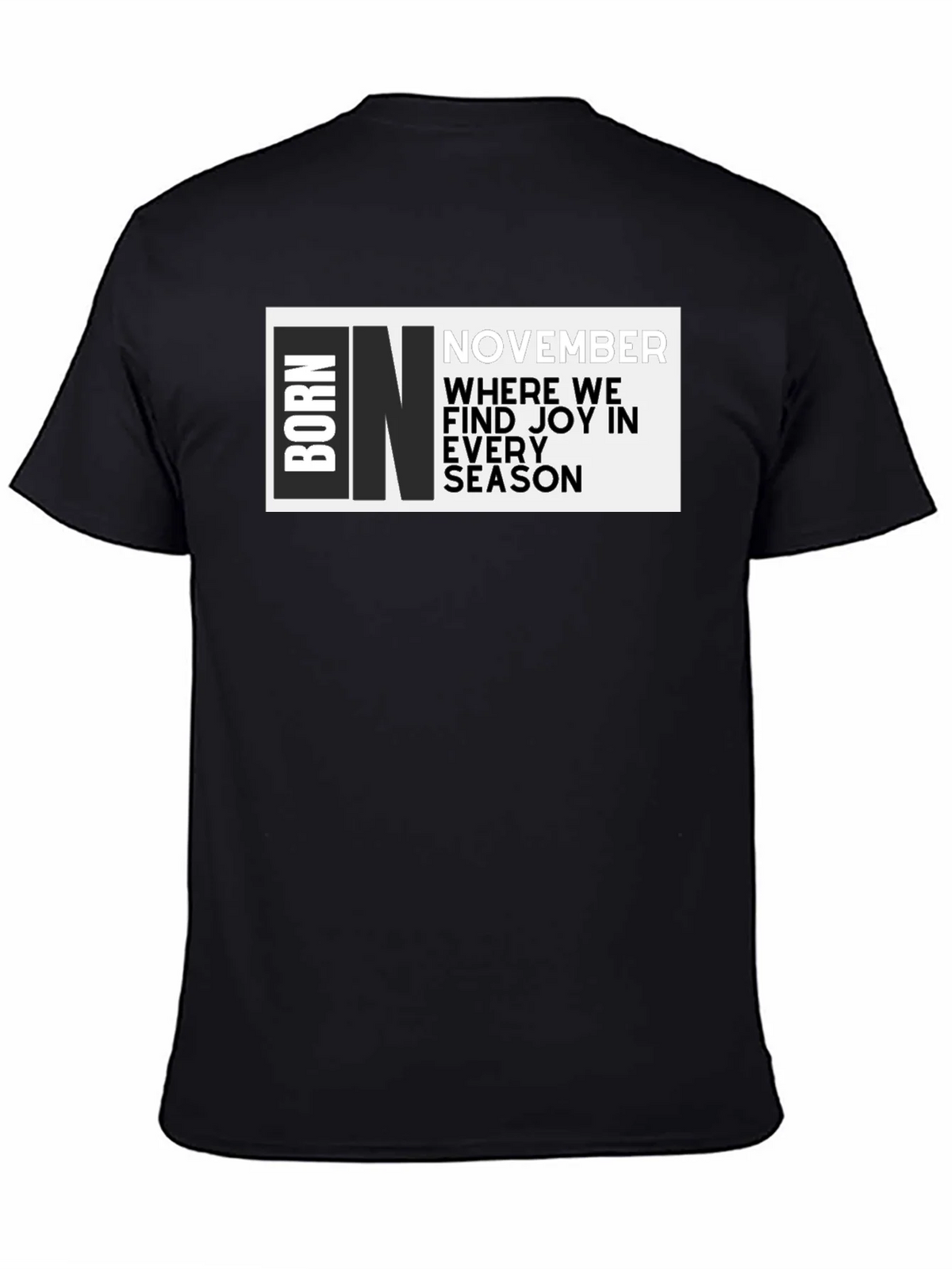 Born In November Graphic T-Shirt product image 7