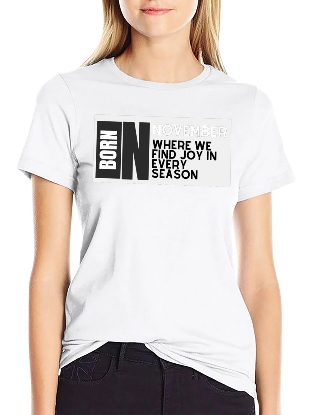 Born In November Graphic T-Shirt product image 11