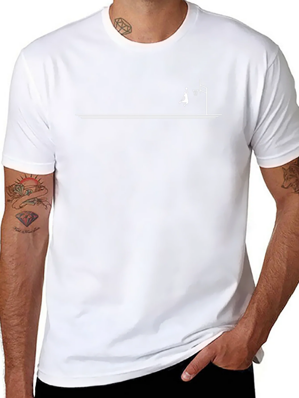 Slam Dunk Graphic Tee - Classic Black Cotton T-Shirt product image 10