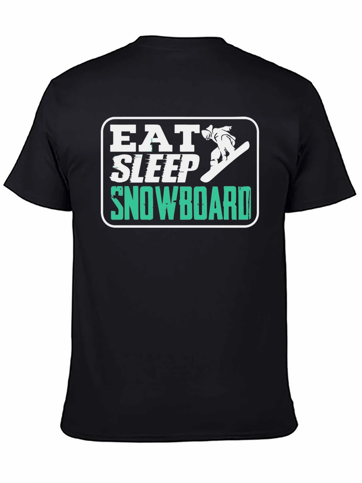 Eat Sleep Snowboard T-Shirt - Fun Graphic Tee product image 7