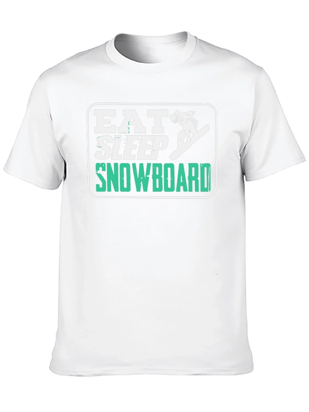 Eat Sleep Snowboard T-Shirt - Fun Graphic Tee product image 12