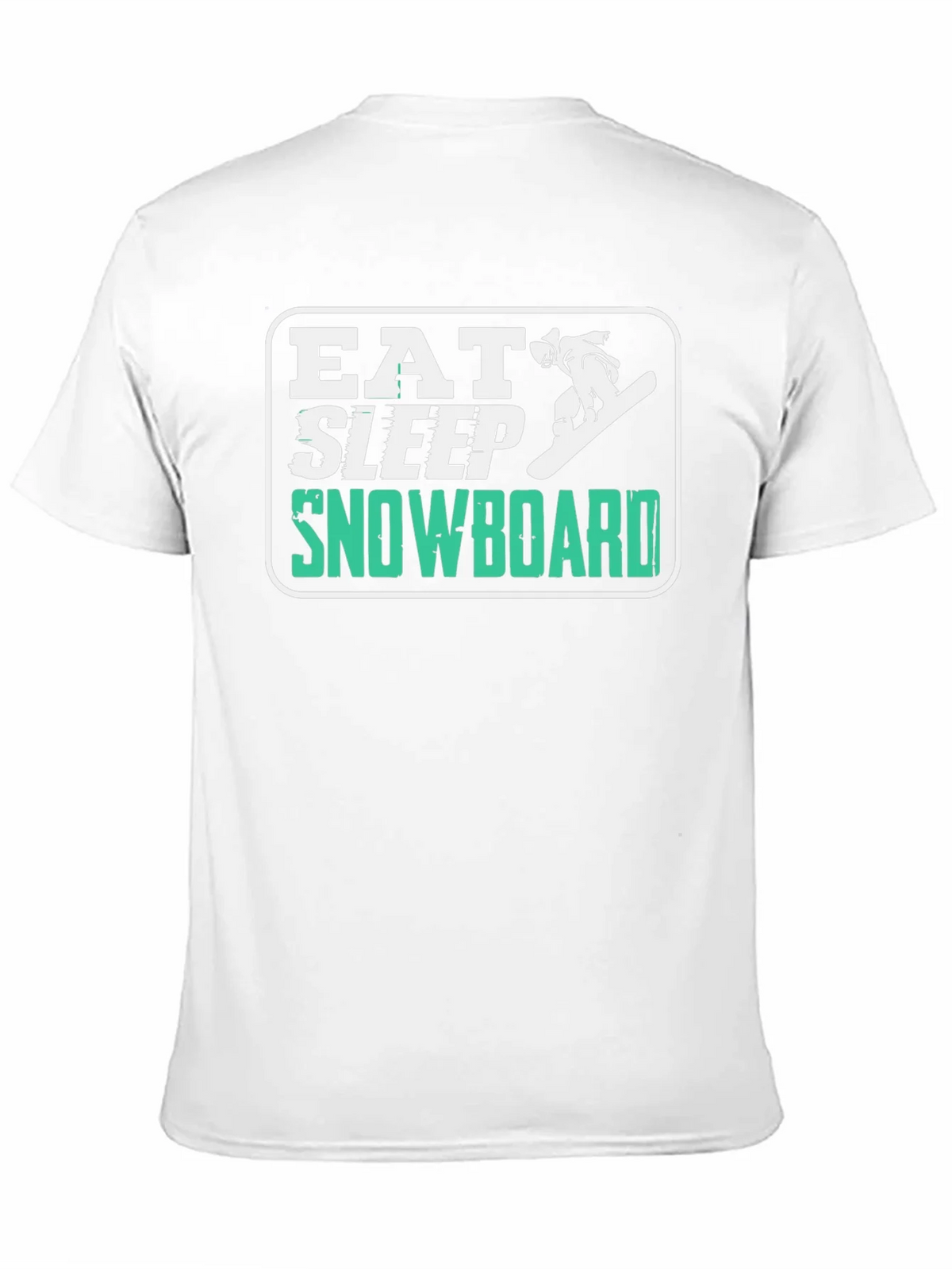Eat Sleep Snowboard T-Shirt - Fun Graphic Tee product image 2