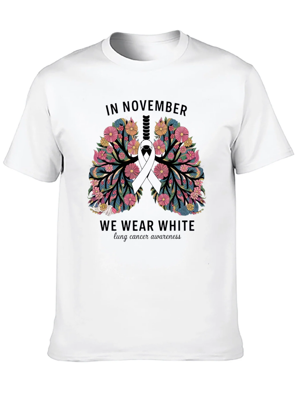 Lung Cancer Awareness T-Shirt product image 12
