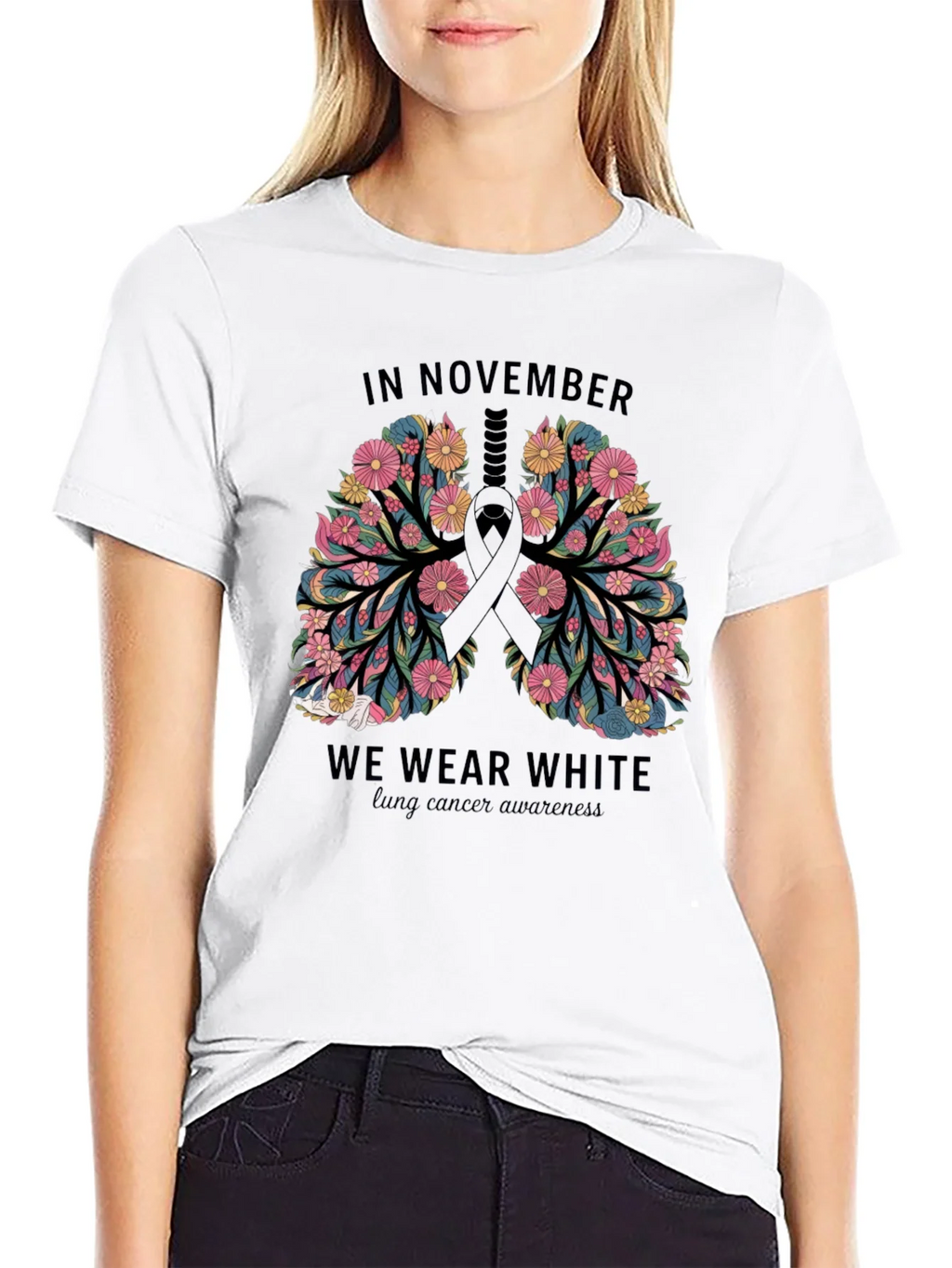 Lung Cancer Awareness T-Shirt product image 11