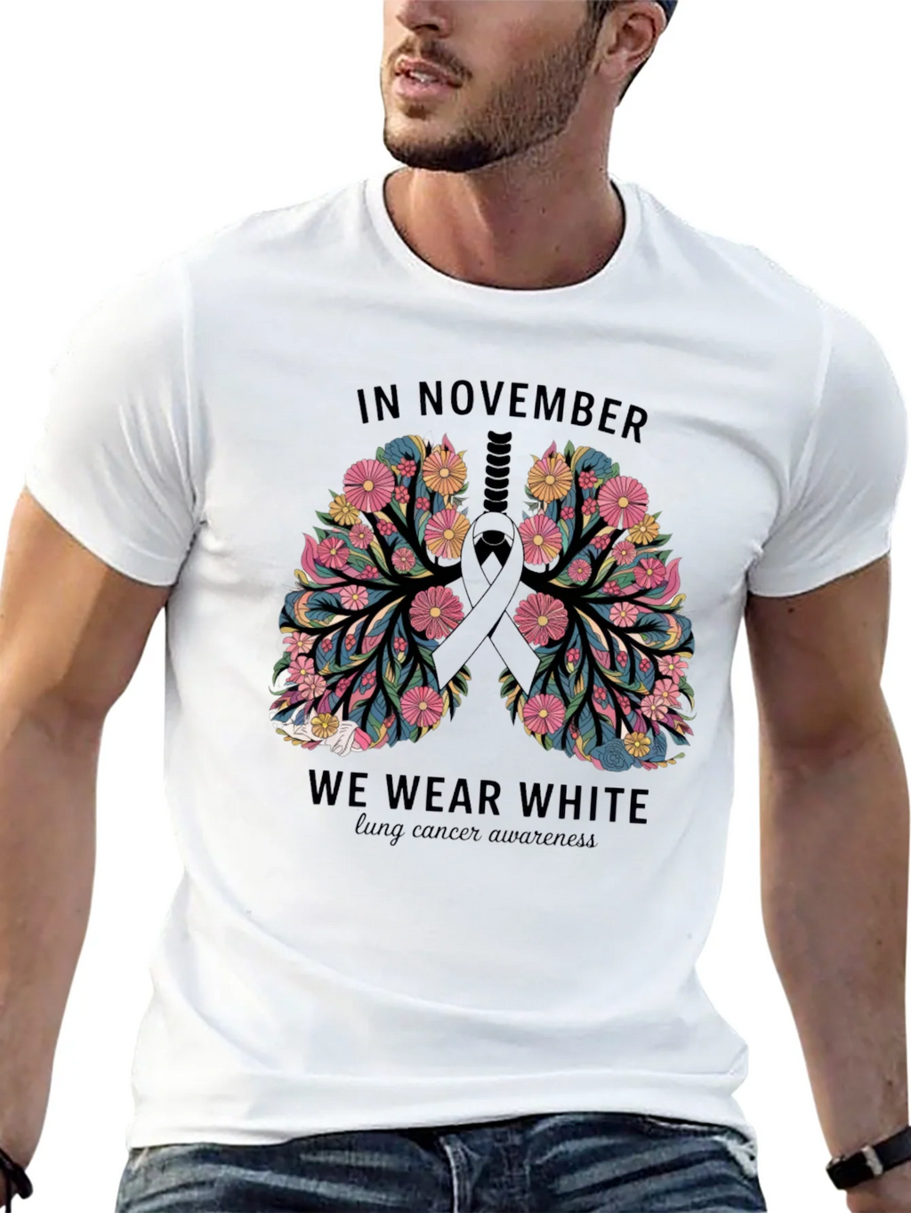 Lung Cancer Awareness T-Shirt product image 4