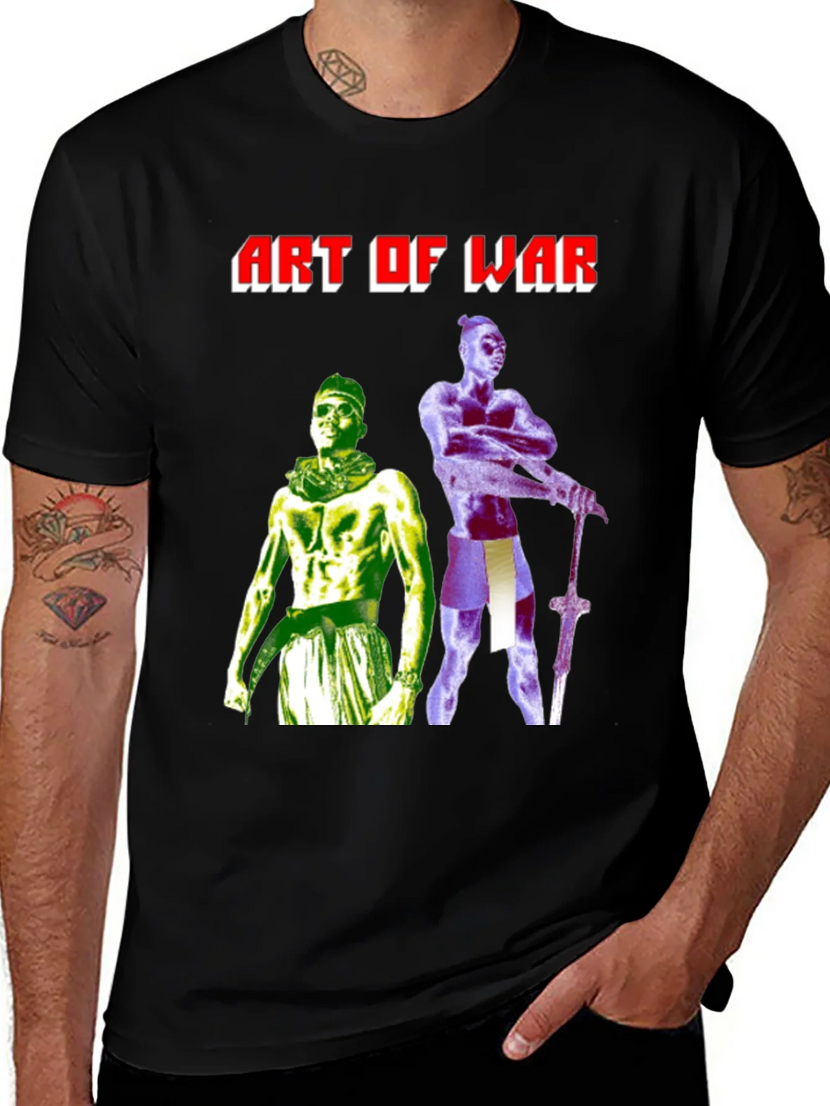 Art of War Graphic Tee - Bold Fashion Statement product image 1