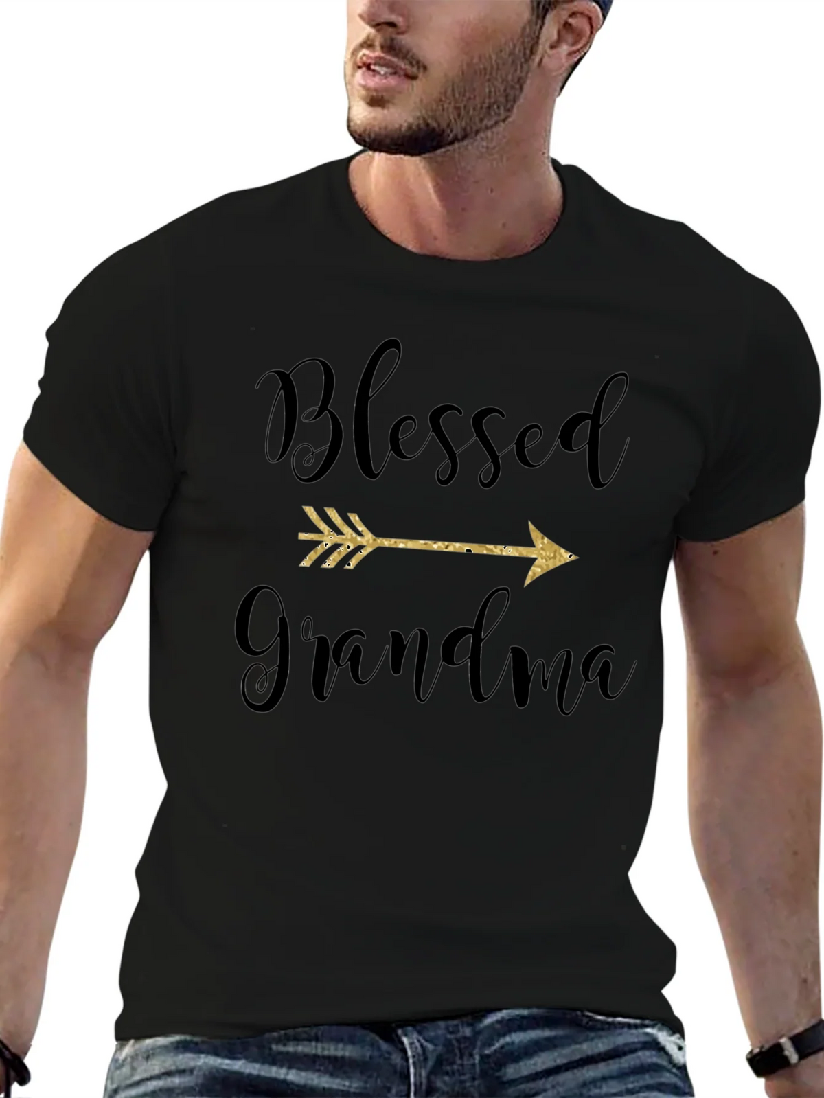 Blessed Grandma T-Shirt - Cute Graphic Tee product image 9