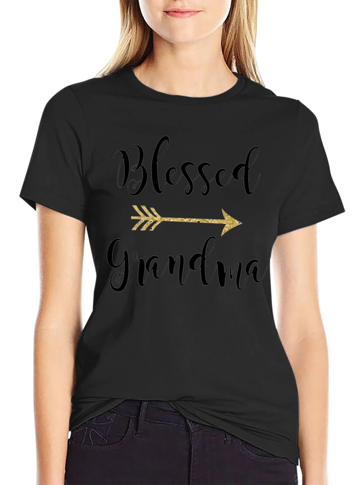 Blessed Grandma T-Shirt - Cute Graphic Tee product image 5