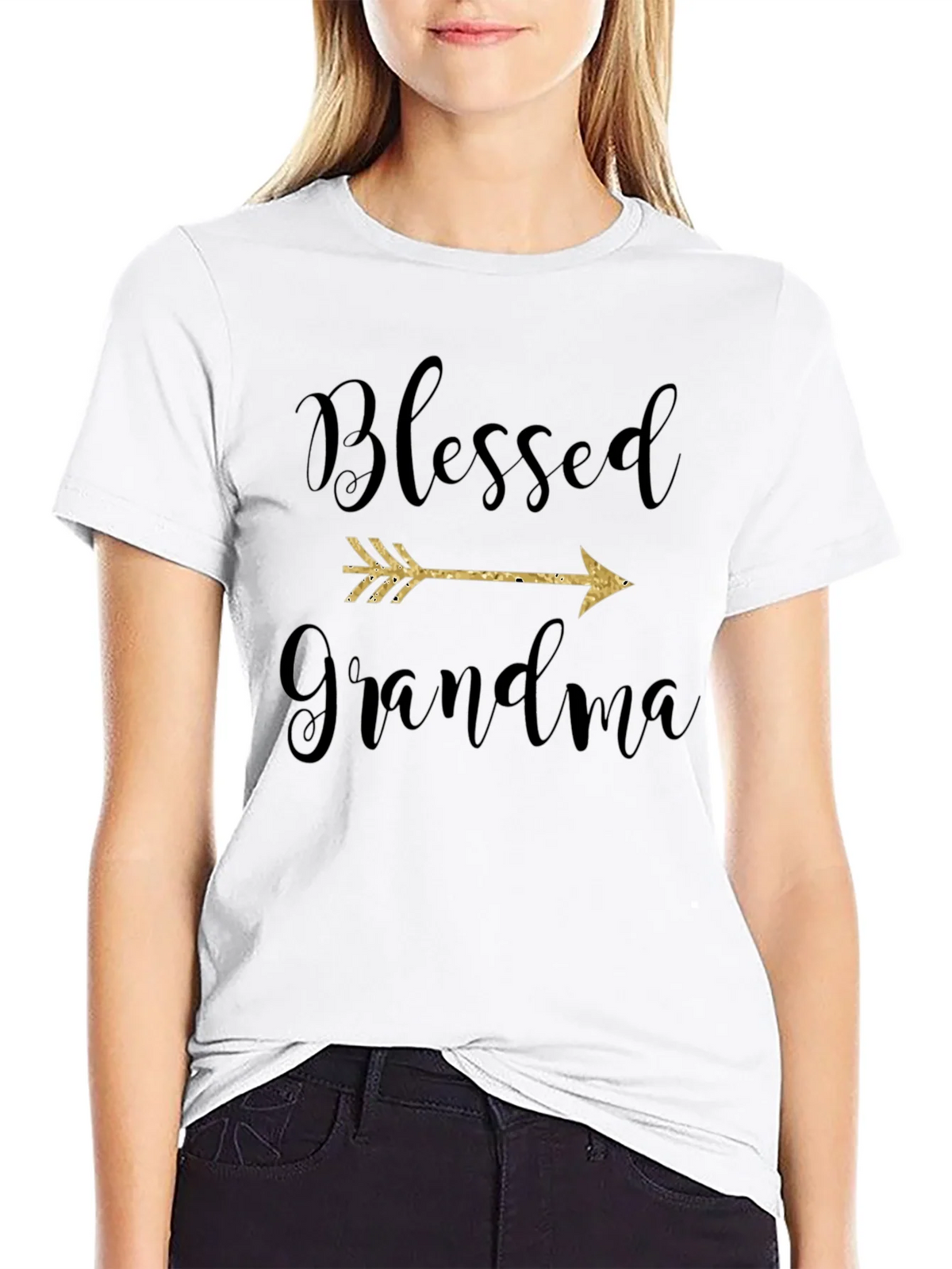 Blessed Grandma T-Shirt - Cute Graphic Tee product image 11
