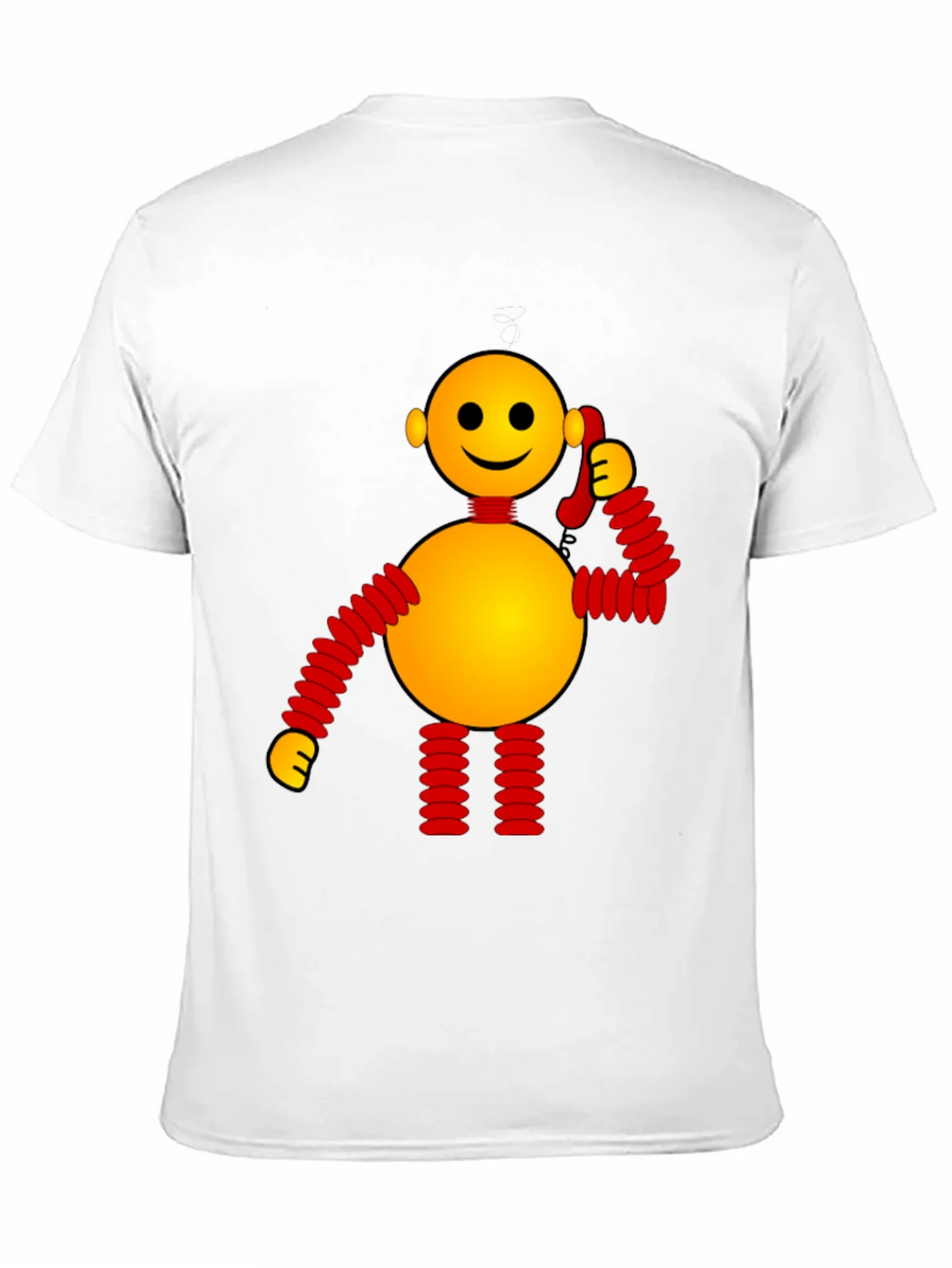 Whimsical Robot Graphic Tee - Black product image 2