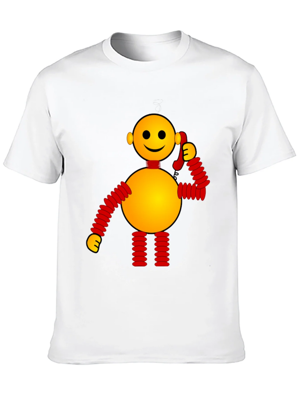 Whimsical Robot Graphic Tee - Black product image 11