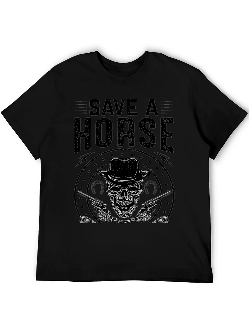 Save a Horse Skull Graphic Tee - Western Style product image 8