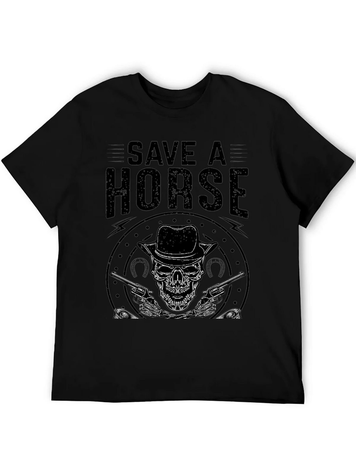 Save a Horse Skull Graphic Tee - Western Style product image 8