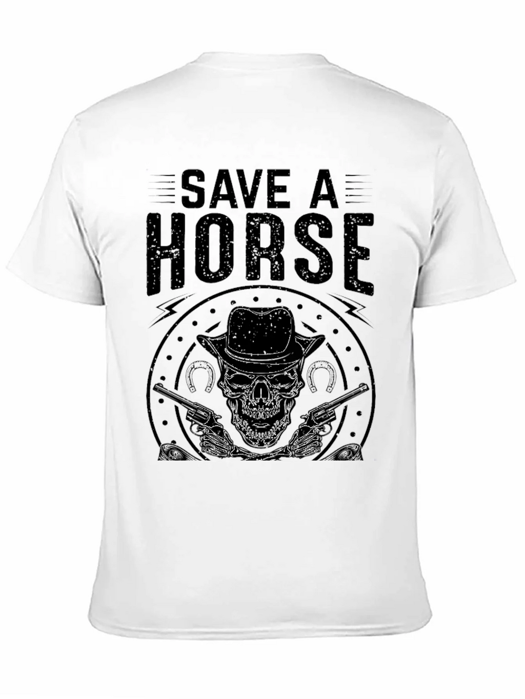 Save a Horse Skull Graphic Tee - Western Style product image 2