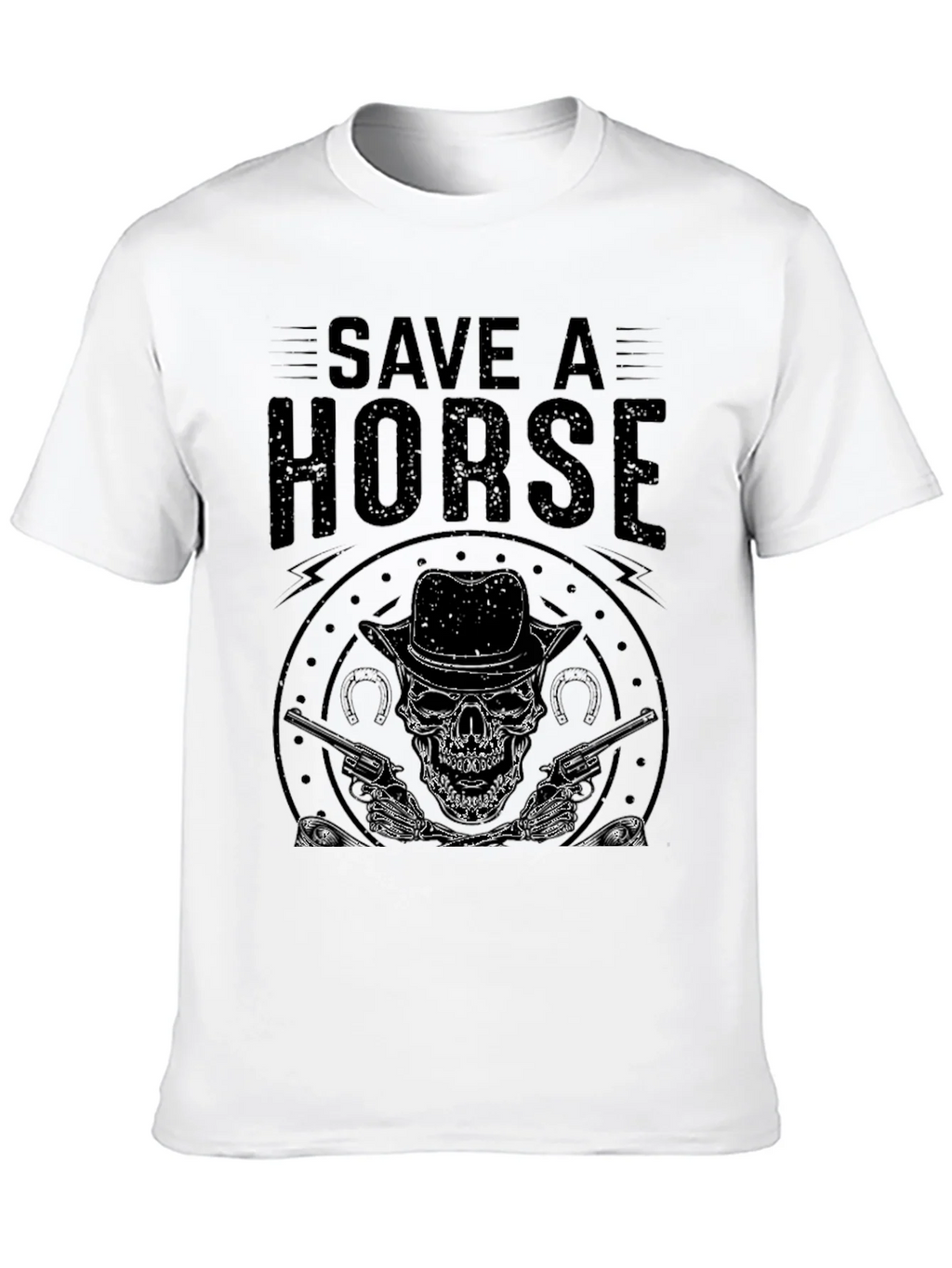 Save a Horse Skull Graphic Tee - Western Style product image 12