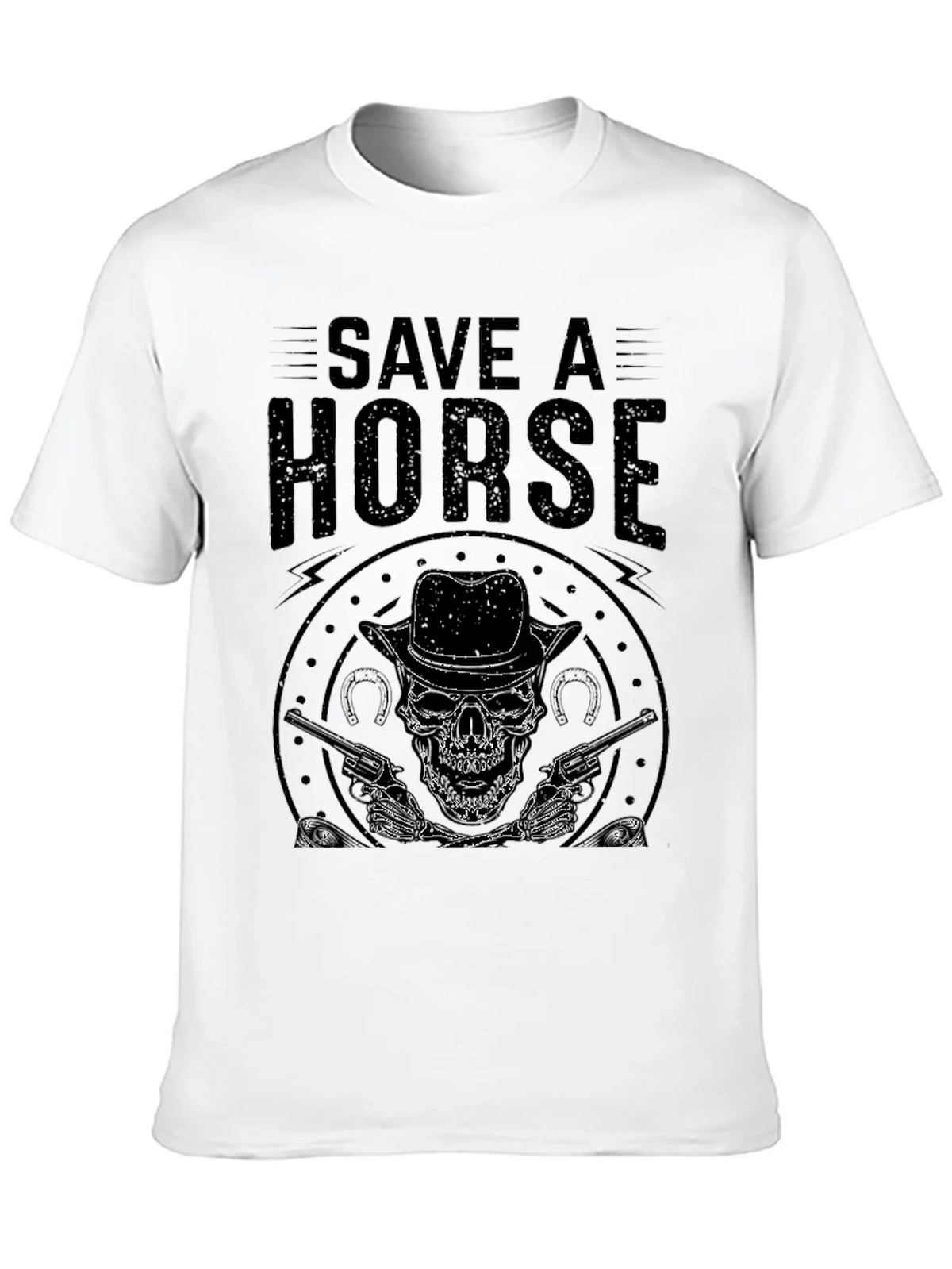 Save a Horse Skull Graphic Tee - Western Style product image 12