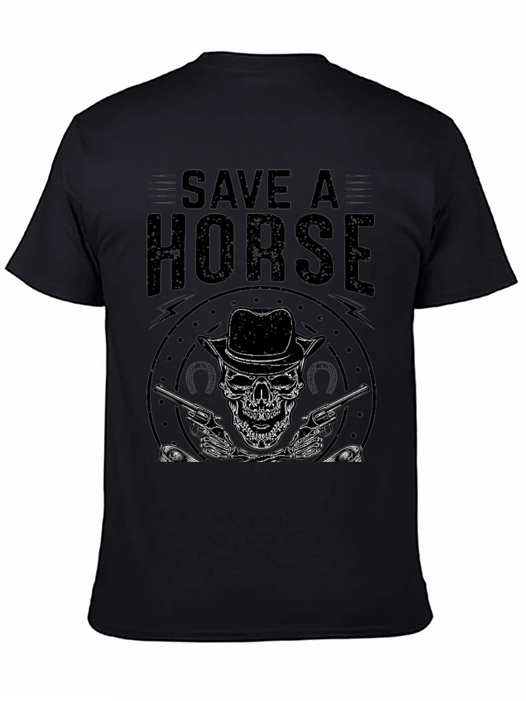 Save a Horse Skull Graphic Tee - Western Style product image 7