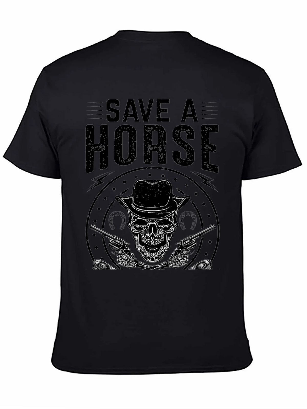 Save a Horse Skull Graphic Tee - Western Style product image 7
