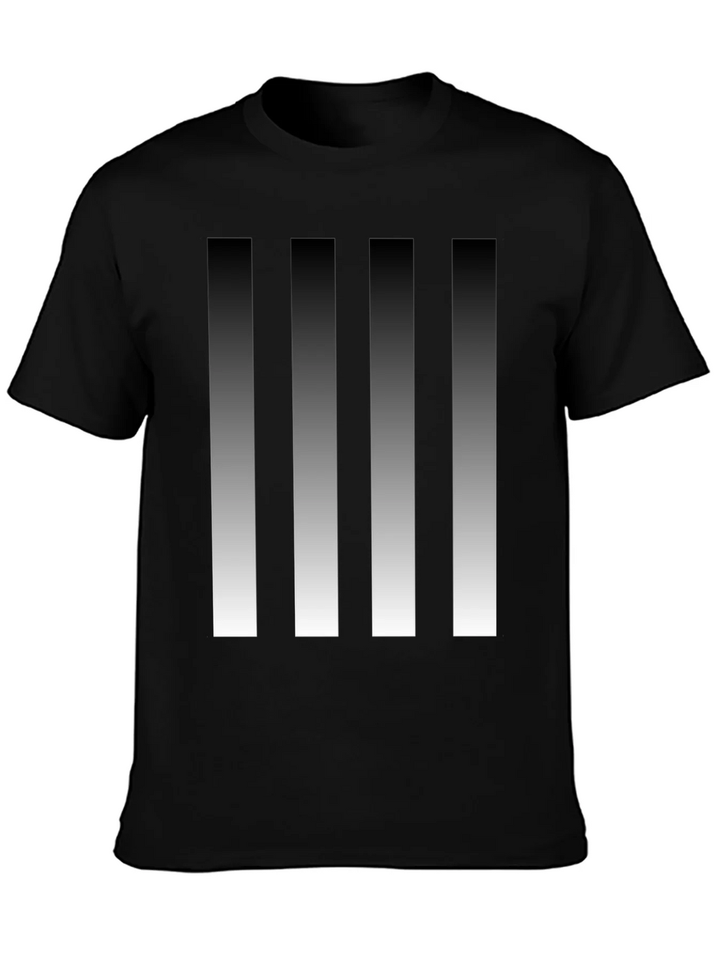 Modern Gradient Stripes Graphic Tee product image 6