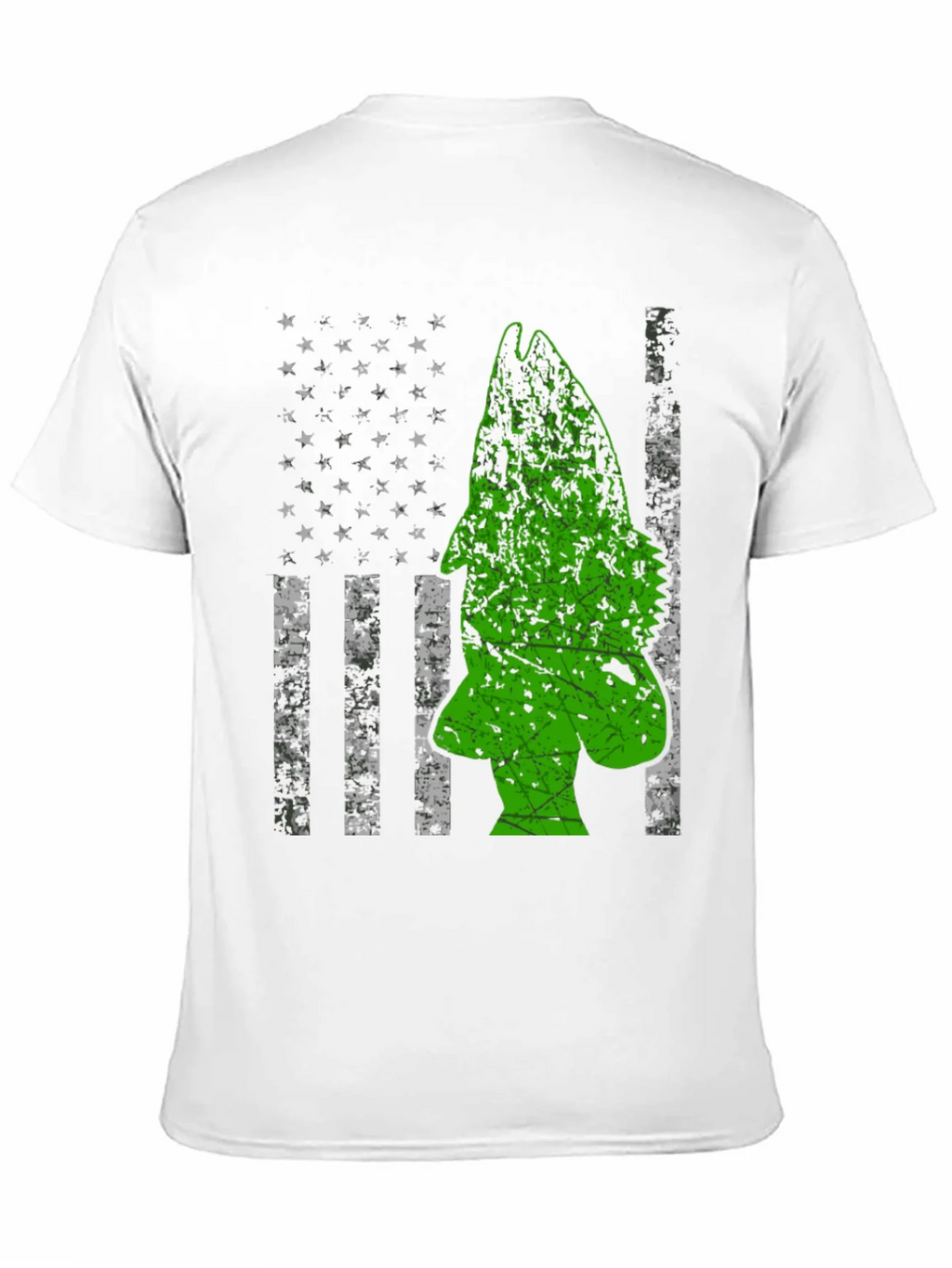 American Flag Bass Fishing Graphic Tee product image 2